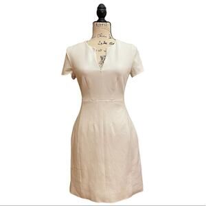 Diane Von Furstenberg Off-White Dress Size 2